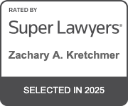 Rated by Super Lawyers | Zachary A. Kretchmer | Selected In 2025